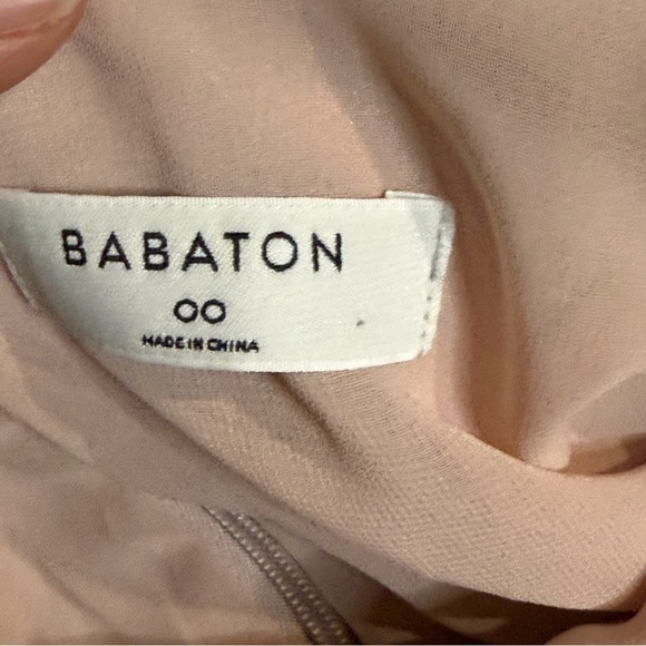 Babaton Pink V-Neck Jumpsuit with Wide-Leg Design - Picture 15 of 16